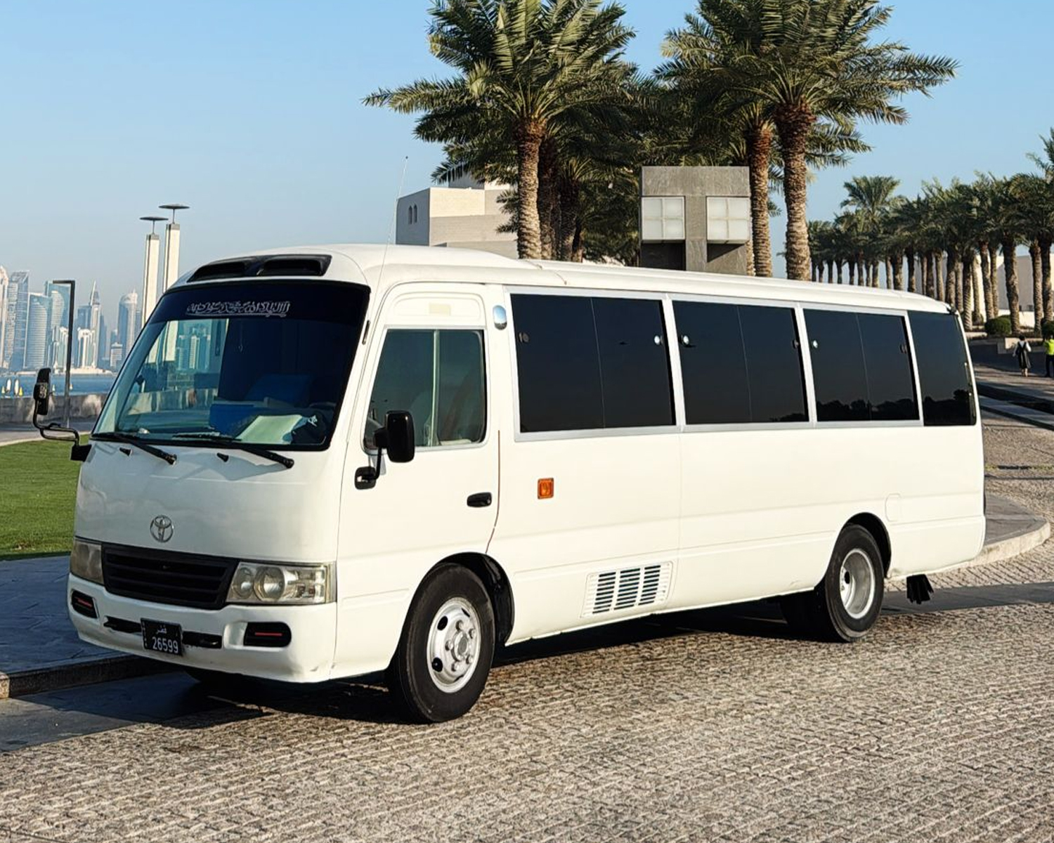 Coaster Buses with Driver and Fuel